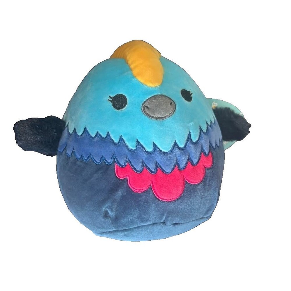 Squishmallows 8" Melrose The Cassowary Plush Toy Stuffed Animal New